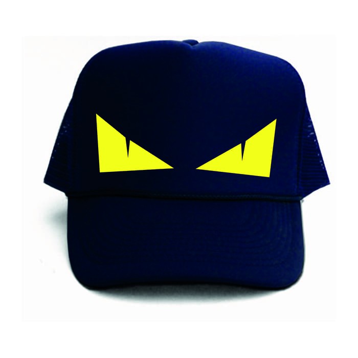 Hot Topi Trucker Jaring Hat Cap Fendi Monster Polos Custom |