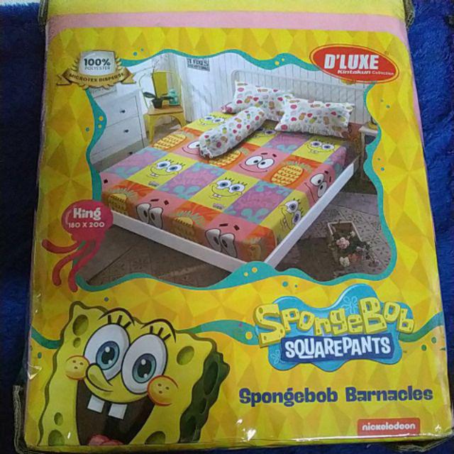 Ls Sprei Kintakun D Luxe 180x200 Cm King Size Motif Cactus