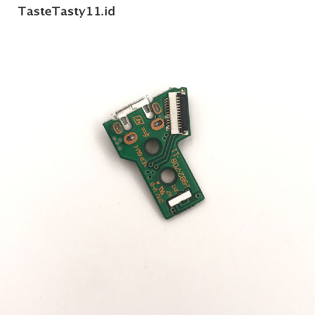 (TasteTasty) Soket Port Charging USB 12 Pin Untuk Controller PS4