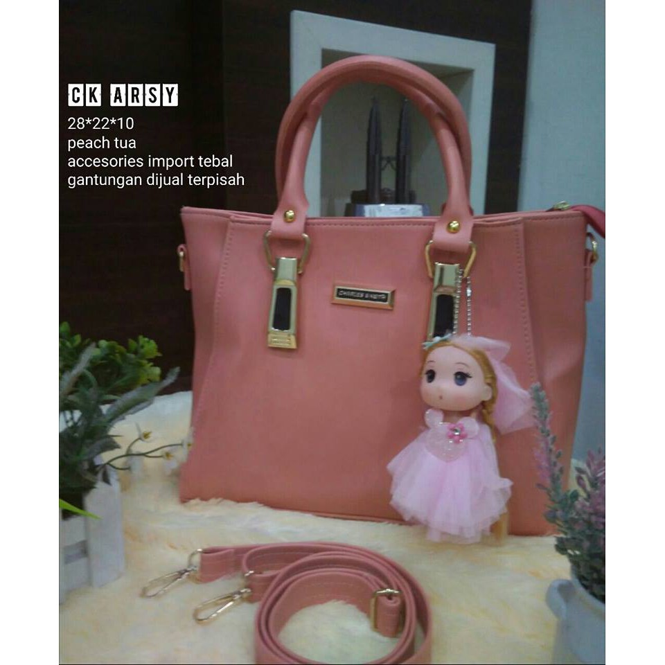 LS 529 - tas wanita handbag +selempang arsy