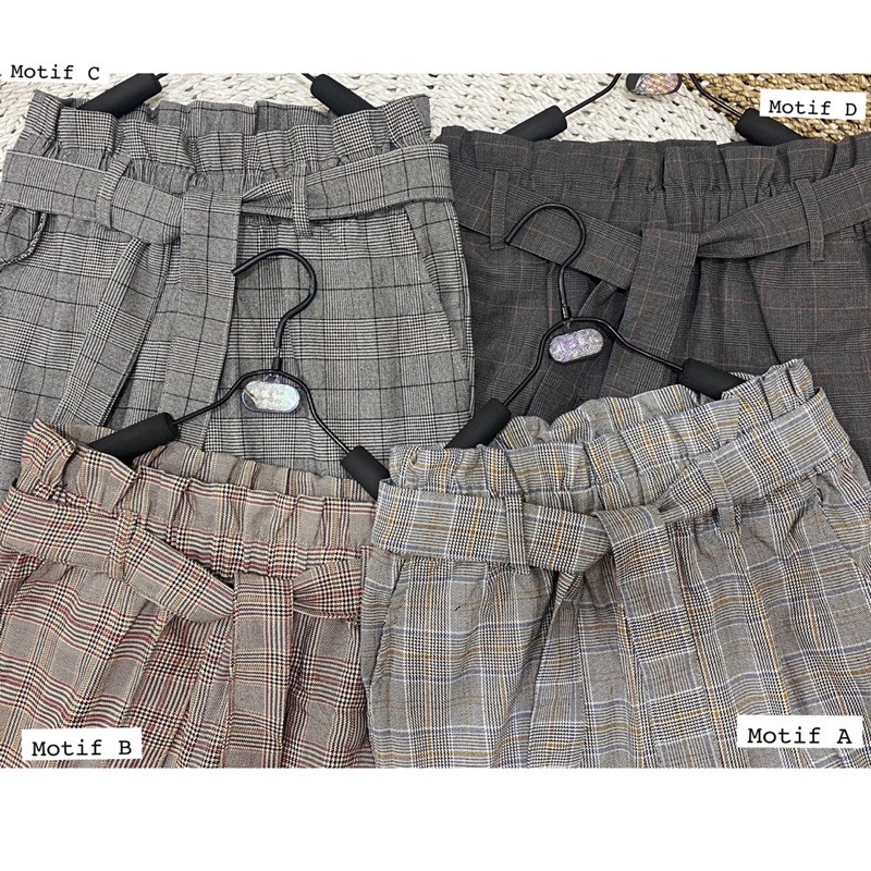 Ribbon Woll pants