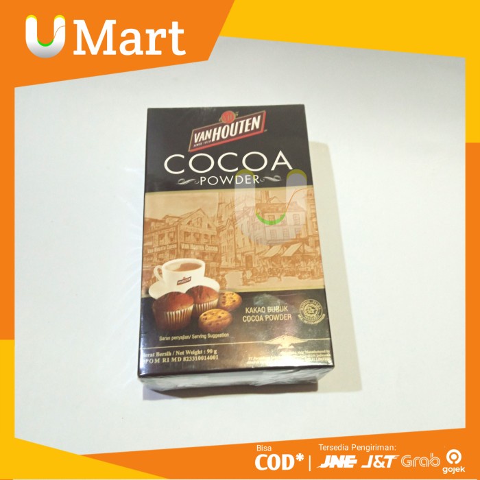 

U Mart - Coklat bubuk Van Houten Cocoa 90gr