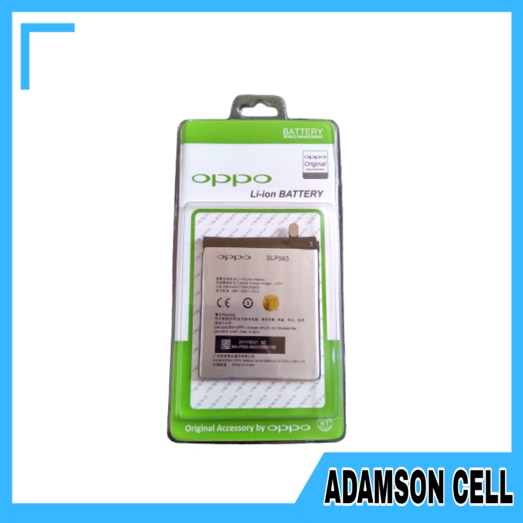 Baterai Original Oppo Find 5 Mini R827 BLP563 Batre Batrei Batrai BLP563