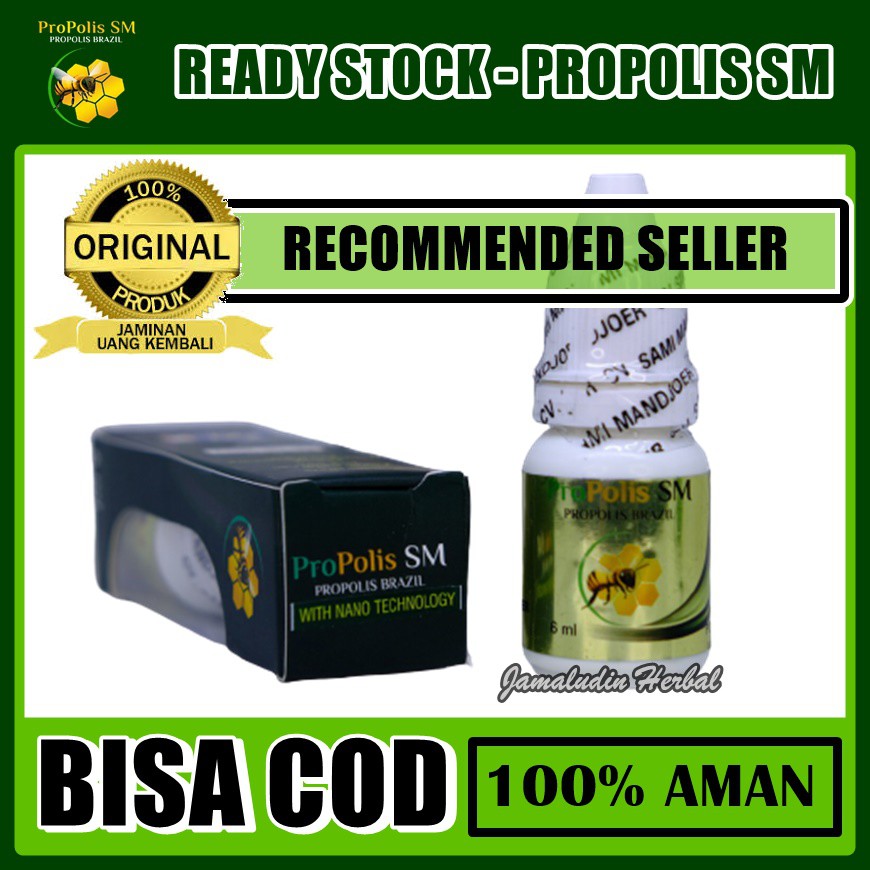 COD !! Obat Tradisional Untuk Sesak Napas - Cara Mengatasi Nafas Terasa Berat - PROPOLIS SM ASLI-5