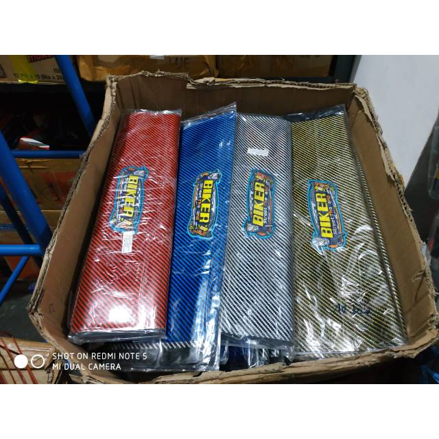 KAIN JOK MODEL KARBON  SEPEDA MOTOR MURAH