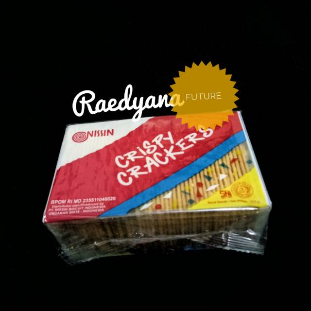 

Nissin Crispy Crackers 225 gr