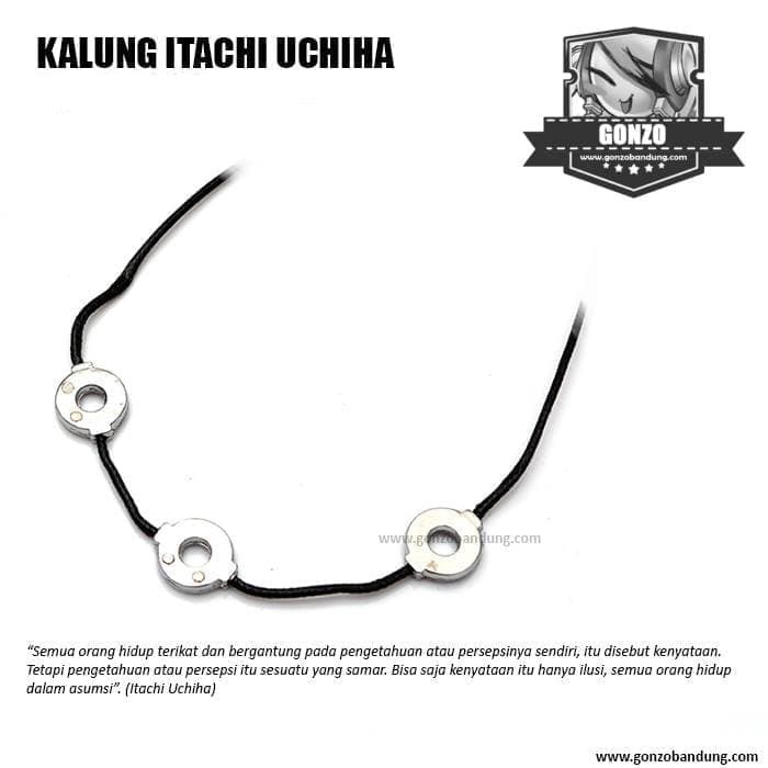 Kalung Itachi Uchiha Anime Naruto Uzumaki