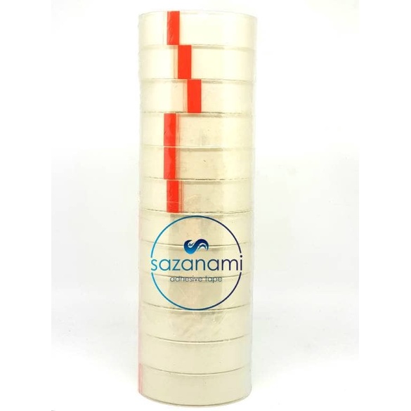 

Hemat 1 Lusin Isolasi Tamaru 1" Inch X 40Y Isolasi Selotip Bening 24Mm Hot Sale
