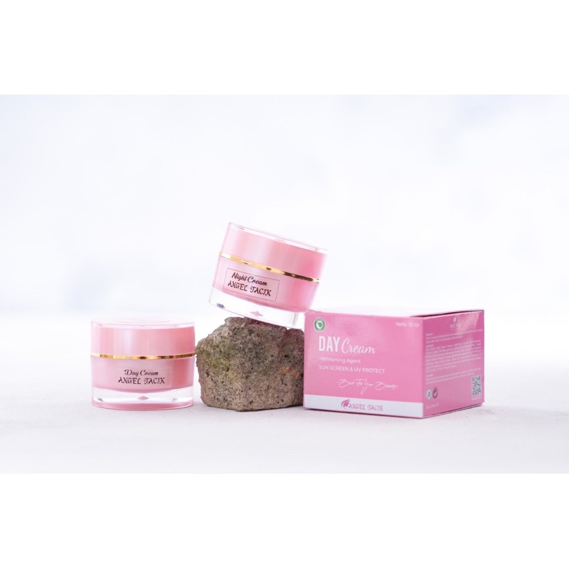 PAKET CREAM DAY ,NIGHT  cream ANGEL TACIK skincare