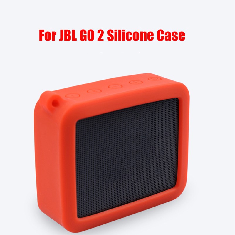 Case Pelindung Speaker Bluetooth Bahan Silikon Tahan Lama Anti Jatuh Untuk Jbl Go 2 Go2