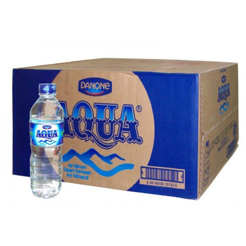 Aqua Botol 600ml 1 dus