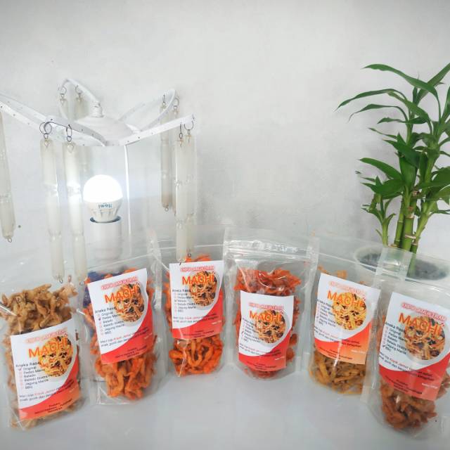 

Kripik Jamur Purbalingga ( paket komplit 6 varian rasa 100 gram )