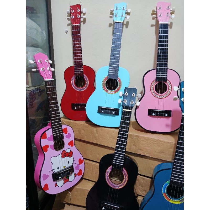 Ukulele senar 3 &amp; senar  4/Ukulele soprano murah bonus pic