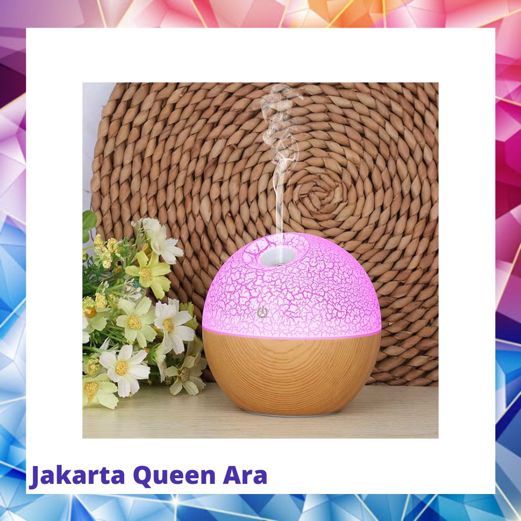 Taffware Air Humidifier Ultrasonic Aromatherapy RGB Light 130ml J-00