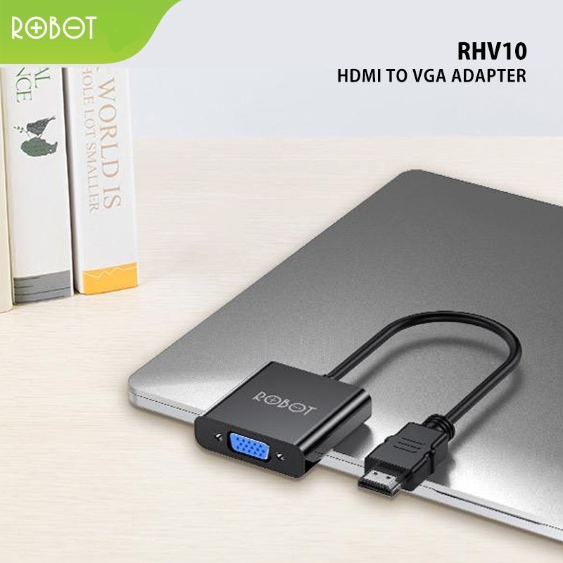 Robot VGA To HDMI Adapter Converter 1080P Full HD - RHV10/RHV20/RHV30