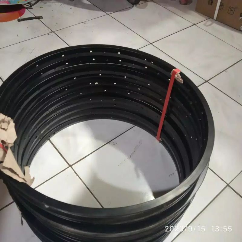 Velg sepeda ukuran 20 bahan Allumunium Lubang 36H untuk sepeda lipat / minion / bmx/mini