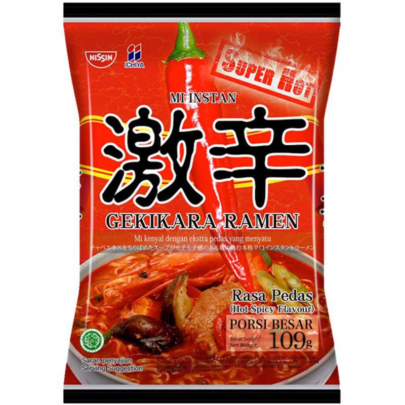 

Gekikara Mi Ramen Pedas 109g