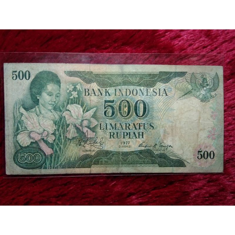 Uang Kuno 500 RUPIAH 1977