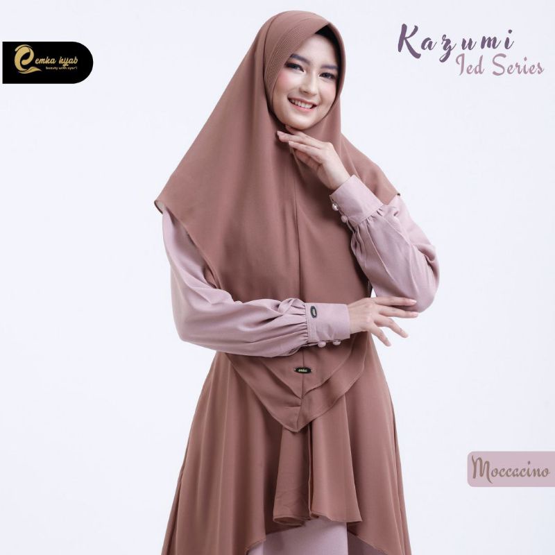 Gamis Muslimah syari Kazumi by Emka Hijab