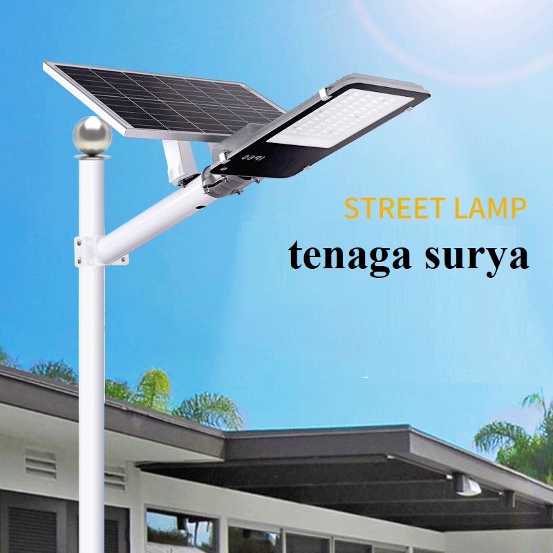 ❣️Garansi&amp;Remote❣️LAMPU JALAN SOROT 600watt 600w lampu pju solar panel 2 in 1 600w 600 watt lampu jalan led pju 600w lampu jalan lampu lalan solar cell