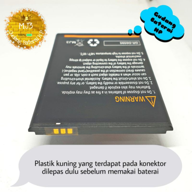 Baterai battery batre bat evercoss M53