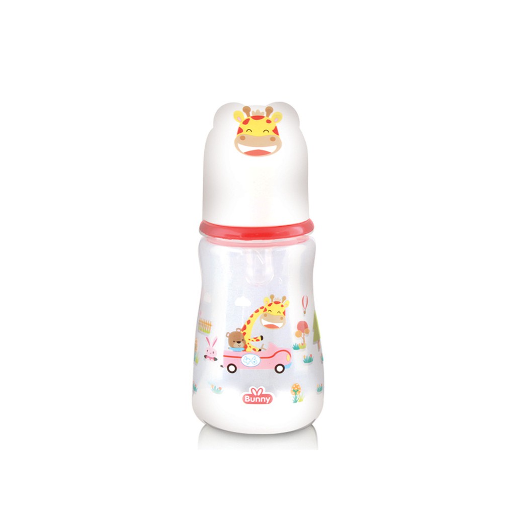 Bunny Gigl Bottle Botol Susu With Printed Hood 125 ML