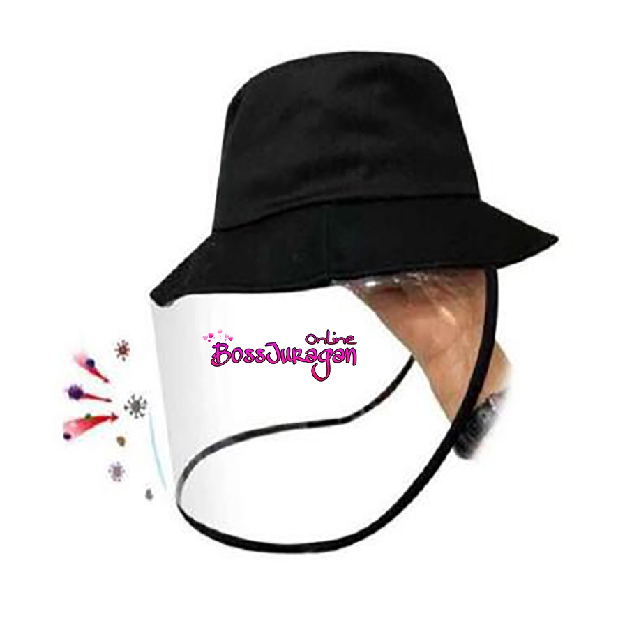 (BOSS) TOPI ANTI VIRUS - PENUTUP / PELINDUNG WAJAH DARI VIRUS - ANTI CORONA / COVID19 - TOPI DEWASA / ANAK