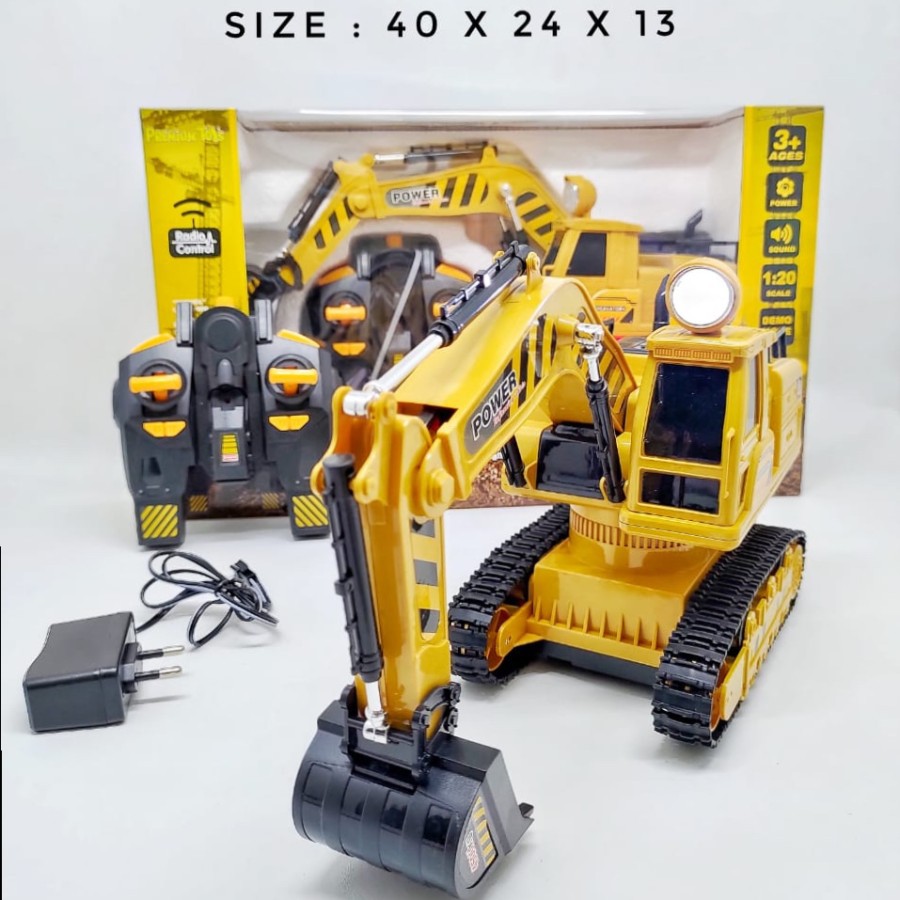 MOBIL REMOTE CONTROL EXCAVATOR BEKO RC TRUCK DIGGER 6811L SUPERIOR