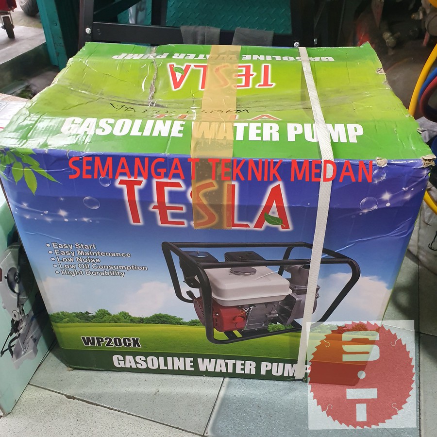 WP20CX MESIN BENSIN POMPA AIR HISAP PUMP 2" 2 INCH TESLA WP 20 CX