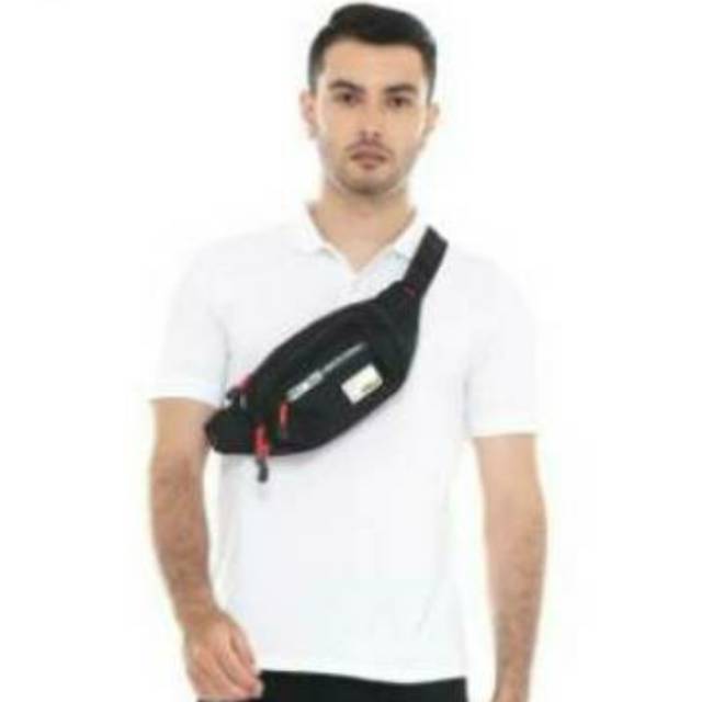 Tas pria selempang Waistbag 491zas/Tas selempang original 491zas