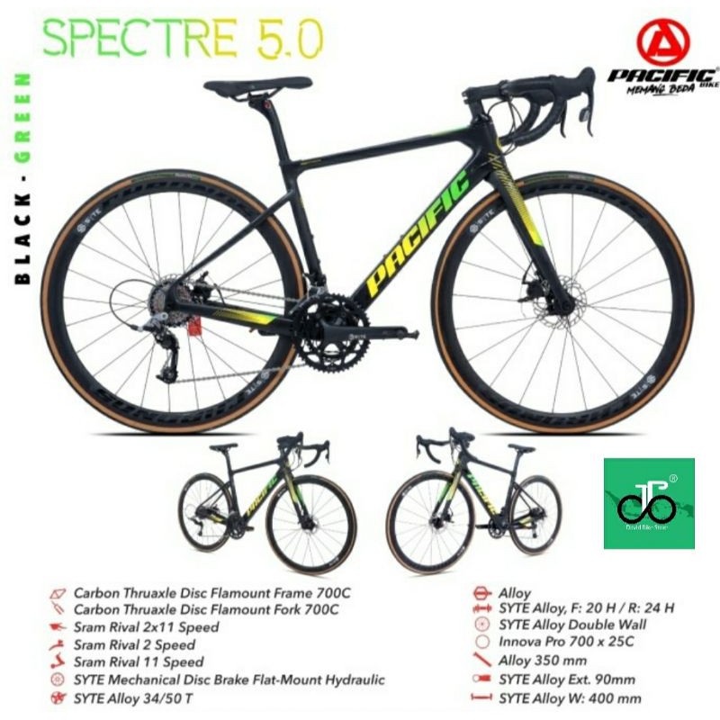 Sepeda Balap 700c Balap Pacific Spectre 5.0 TERBARU