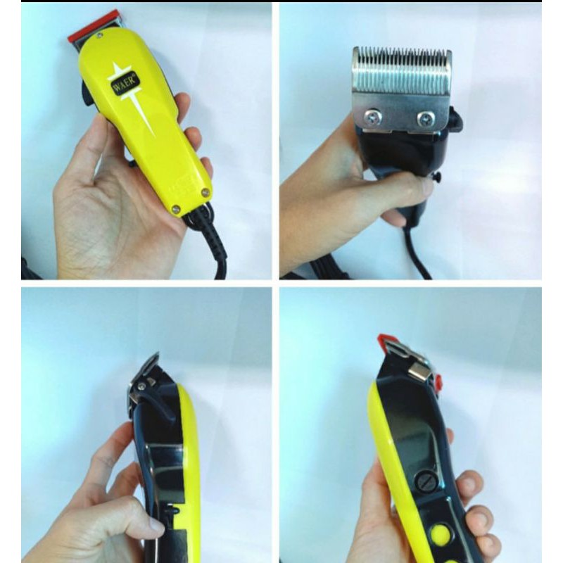 Alat Cukur Rambut Listrik Salon Profesional Waer WA-91341 / Hair Clipper Waer WA 91341