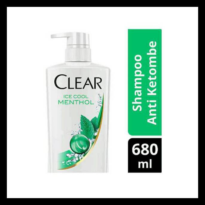 Sebelum Kehabisan Shampo Clear Anti Ketombe Ice Cool Menthol Shampoo 680Ml