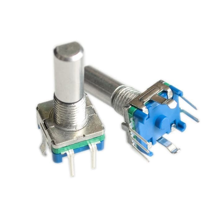 EC-11 Rotary Encoder EC11 Audio Digital Potensiometer 5p D Handle 20mm poentiometer potensio meter