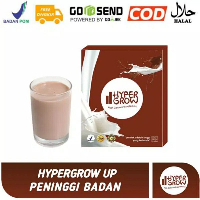 

Promo SUSU PENAMBAH TINGGI BADAN HYPERGROW HIGH CALCIUM Limited