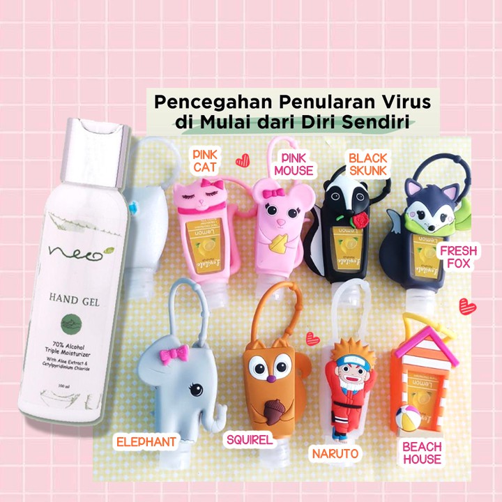 NEO HAND GEL 100ML BPOM HAND SANITIZER GEL HAND GEL ANTI VIRUS ANTI BAKTERI