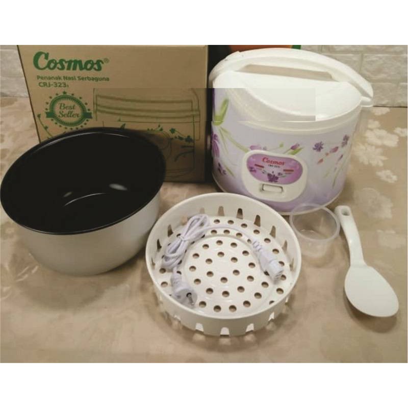 COSMOS Crj 323s Rice cooker 1.8L 400W  Magicom Penanak penghangat Nasi , pengukus anti lengket Murah