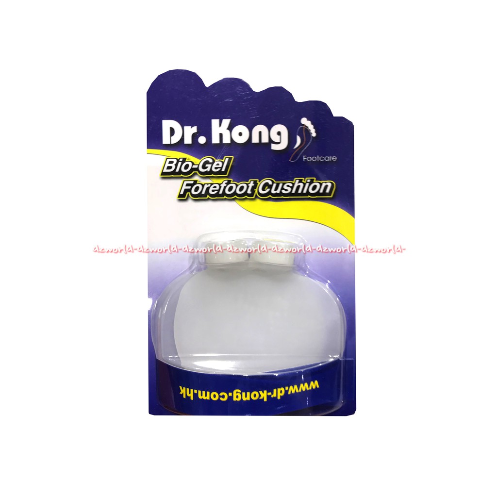 Dr Kong Bio Gel Forefoot Cushion Alas Pelindung Jari Kaki Dr.Kong Drkong Bio Gel Fore Foot Cushions