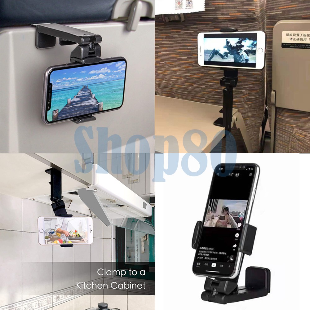 Phone Holder Multi Fungsi 3in1 Universal Selfie Stick Meja Mobil Jepit Gantung Lipat HP