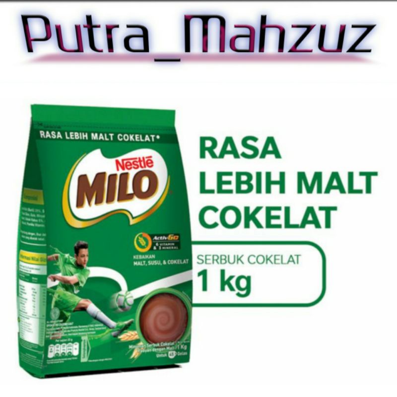 

MILO ACTIV-Go Susu Coklat Pouch (1kg)