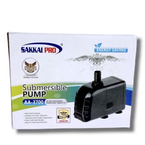 POMPA AQUARIUM KOLAM SAKKAI PRO AA 3700 Submersible pump