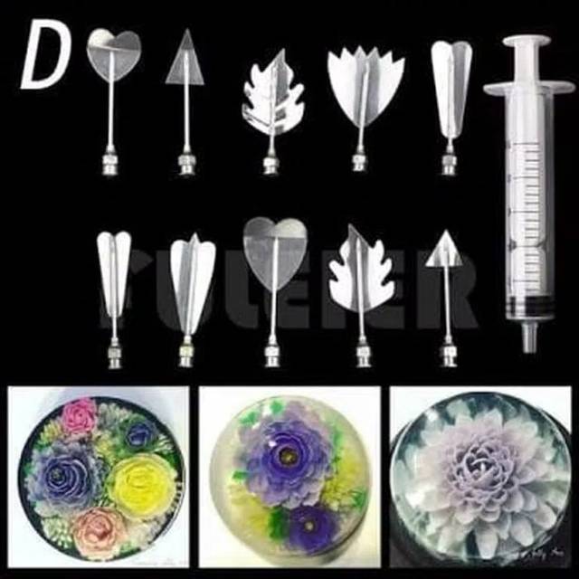Jelly art tool alat penghias jelly puding type D