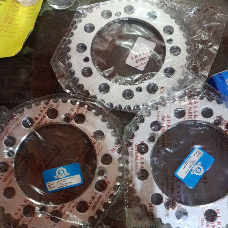GER GEAR GIR BELAKANG KLX D-TRACKER 428-48T,48T,50T MADE IN MALAYSIA SWEEPPP JUUOOOOZZZZZ CK RACING SPROCKET-6
