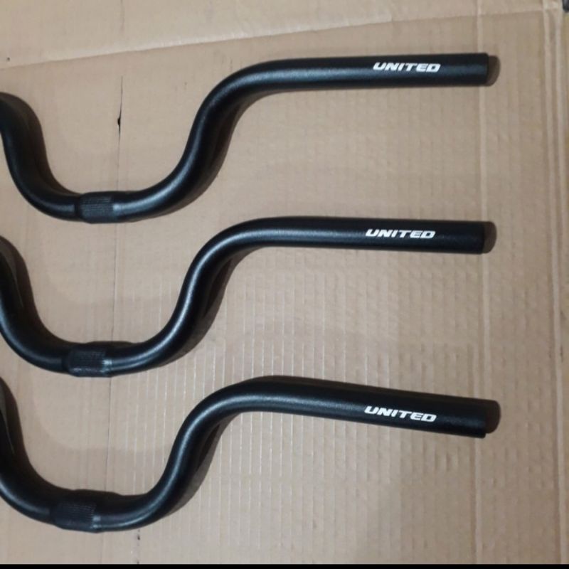 Stang Seli Handlebar United Sepeda Lipat 25.4 Alloy Rise 9cm Panjang 57cm