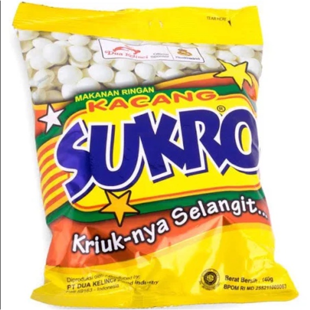 

Dua Kelinci Kacang Sukro 140 g