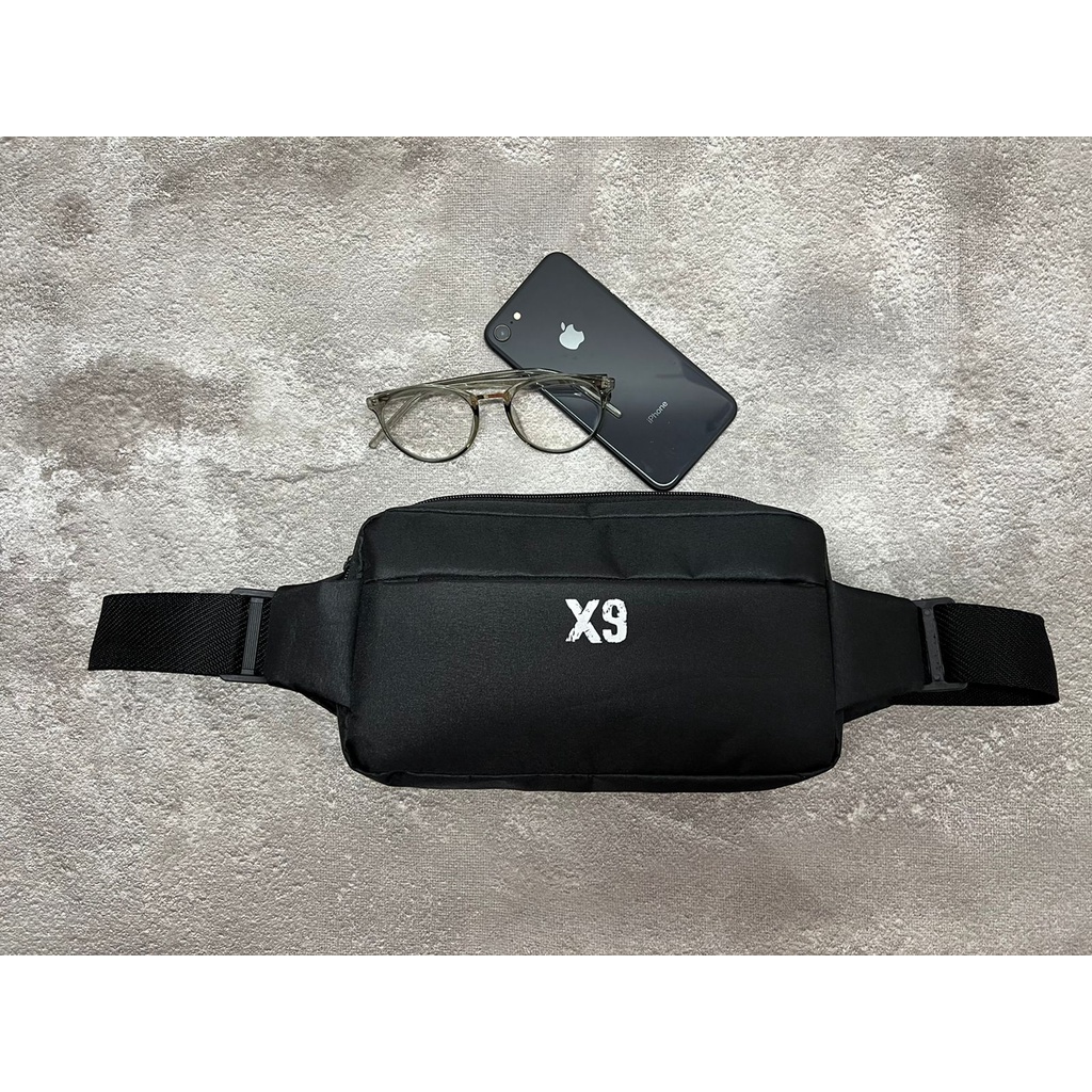 Waistbag X9 Dua Muka Bisa Bolak-Balik - Waist Bag X9 Bolak-Balik