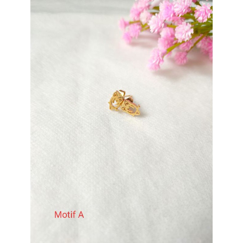 Anting Tusuk Motif Import Wanita