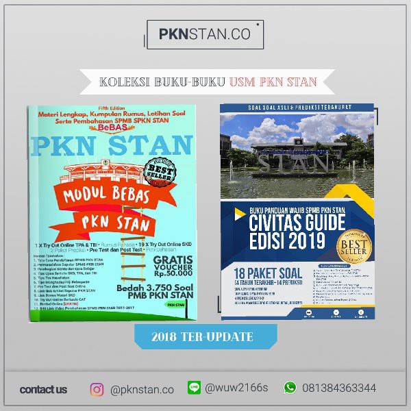 Buku USM PKN STAN 2018 - Modul Bebas dan Civitas  BDNW