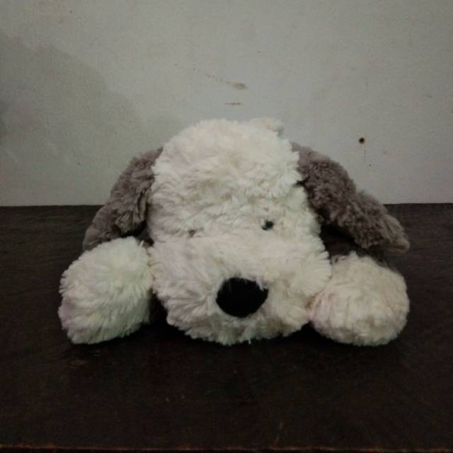 Boneka Anjing Malas Abu2