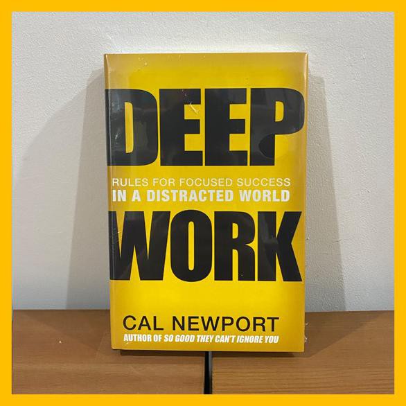 Buku Import Deep Work By Cal Newport (Original Hardcover)